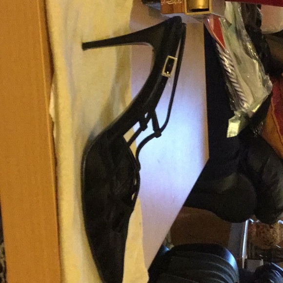 Calvin Klein black dressy fabric shoes - Picture 8 of 8